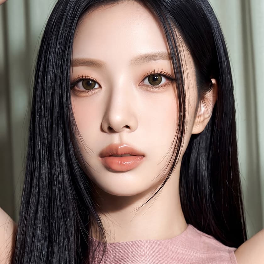 카키 데님 - 올리브 브라운 (10P)